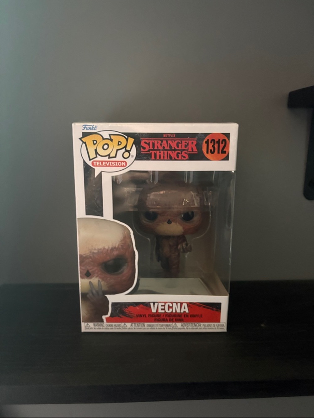 Funko Pop! Television Stranger Things Vecna Vinyl Figure - Brown